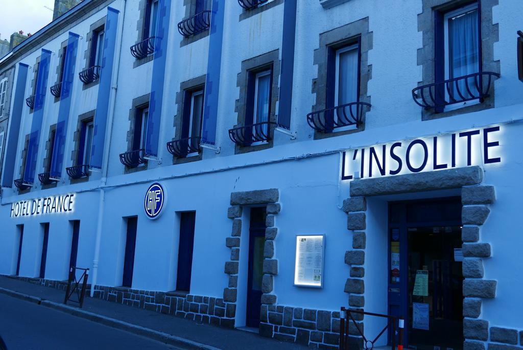 Hotel De France - Restaurant L'Insolite Douarnenez Kültér fotó